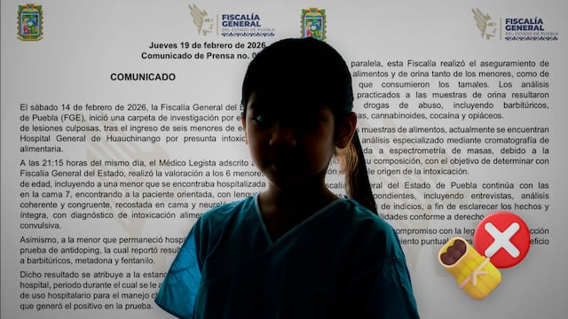 Fiscalía de Puebla aclara presunto fentanilo en tamales