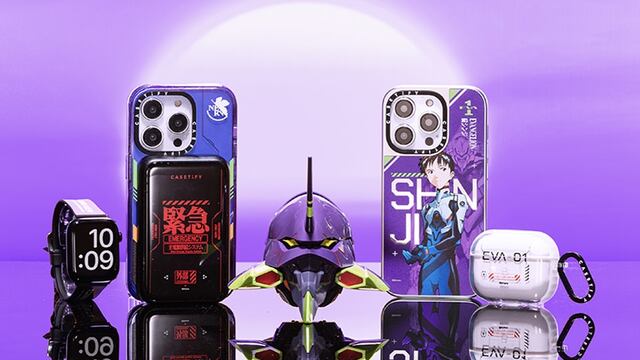 Evangelion x CASETiFY: ¿Cuál es el precio y cuándo sale la nueva colección de fundas, cargadores y estuches coleccionables