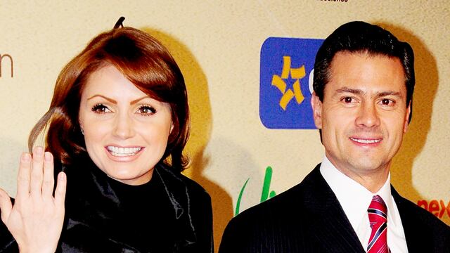 Angélica Rivera y Enrique Peña Nieto