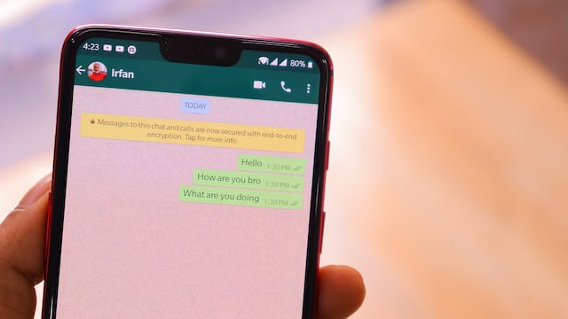 Conversación de WhatsApp