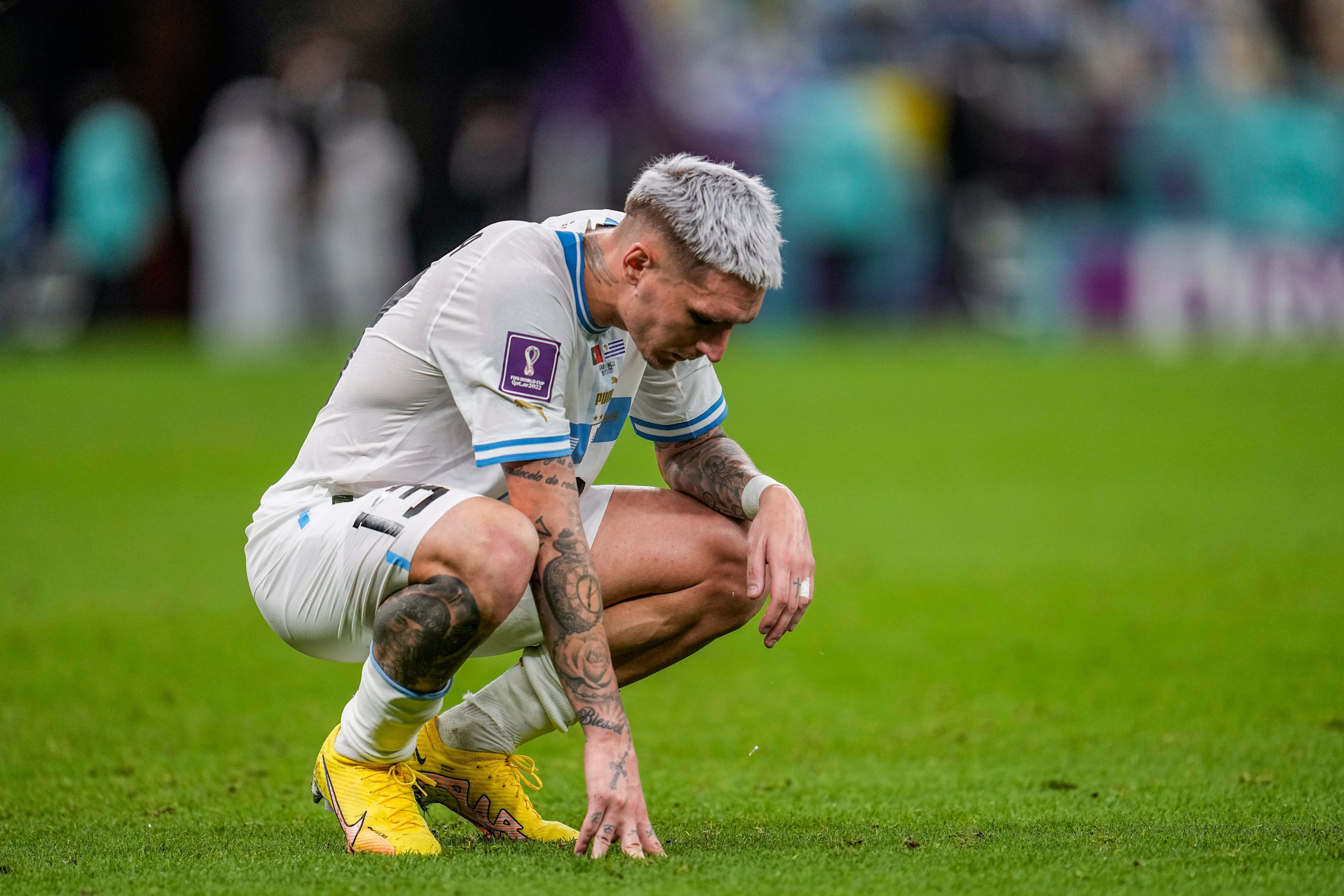 Guillermo Varela, de la Selección de Uruguay