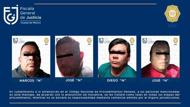 4 de los detenidos por balacera en Iztacalco