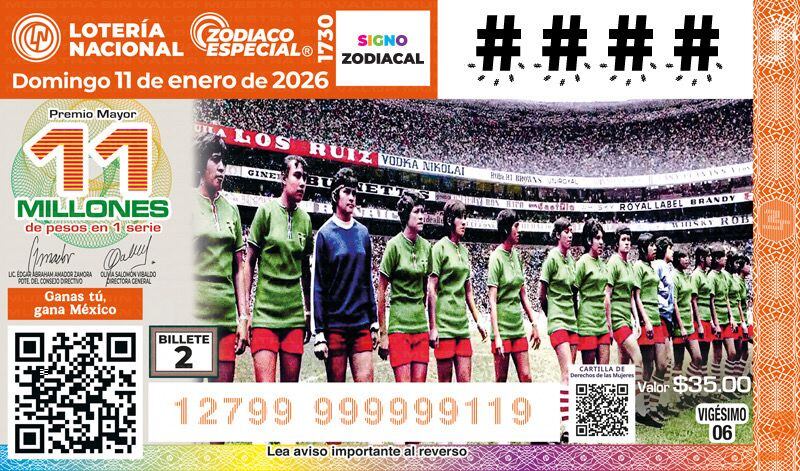 La Lotería Nacional presenta el Álbum Retro del Fútbol, una colección conmemorativa rumbo a México 2026