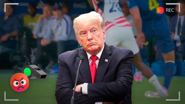 “No pensé que fuera una falta”: Donald Trump estalla contra el árbitro por el caso Folarin Balogun