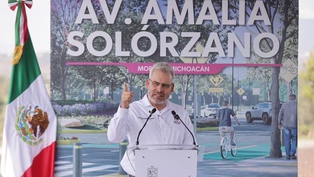 Alfredo Ramírez Bedolla arranca ampliación de avenida en Morelia