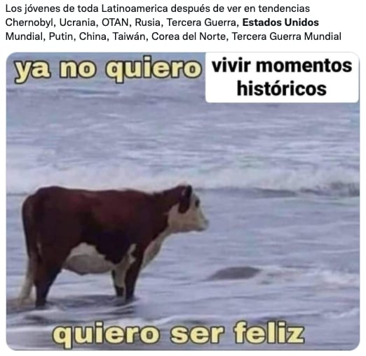 Memes sobre el conflicto de Ucrania y Rusia