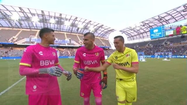 Nahuel Guzmán y Rogelio Funes Mori