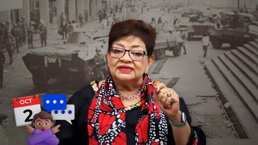 “No olvidamos”: Ernestina Godoy promete que no se repetirá un 2 de octubre de 1968