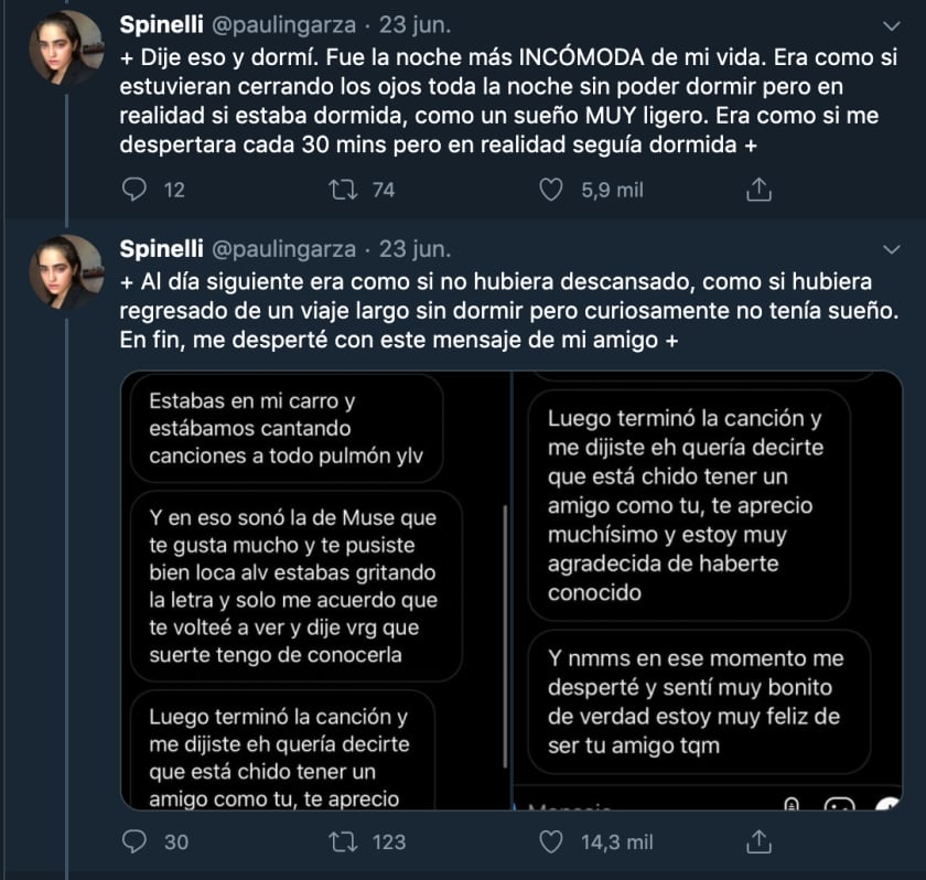 Método para entrar y visitar en sueños a alguien