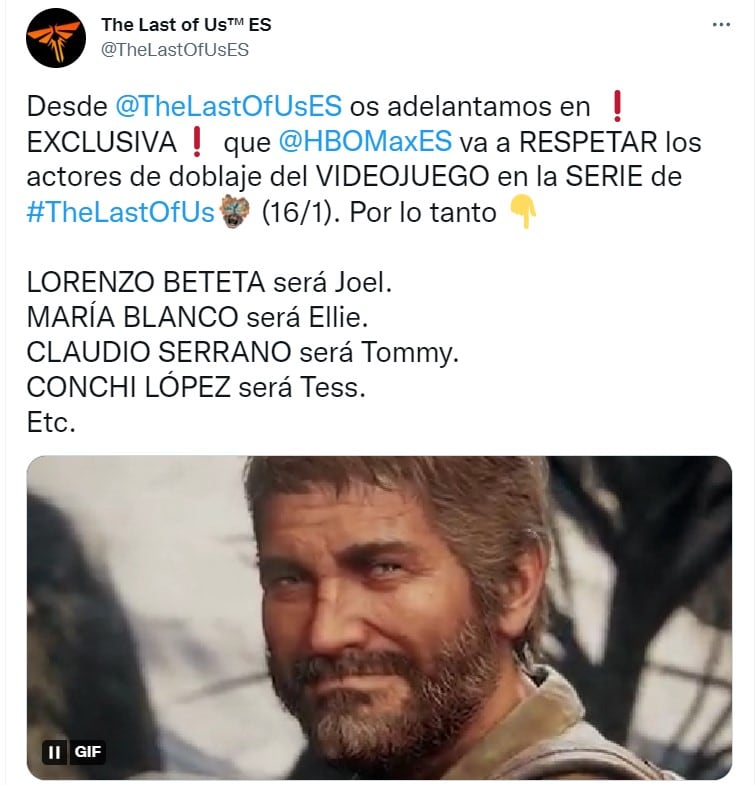 Rumor sobre la serie de The Last of Us