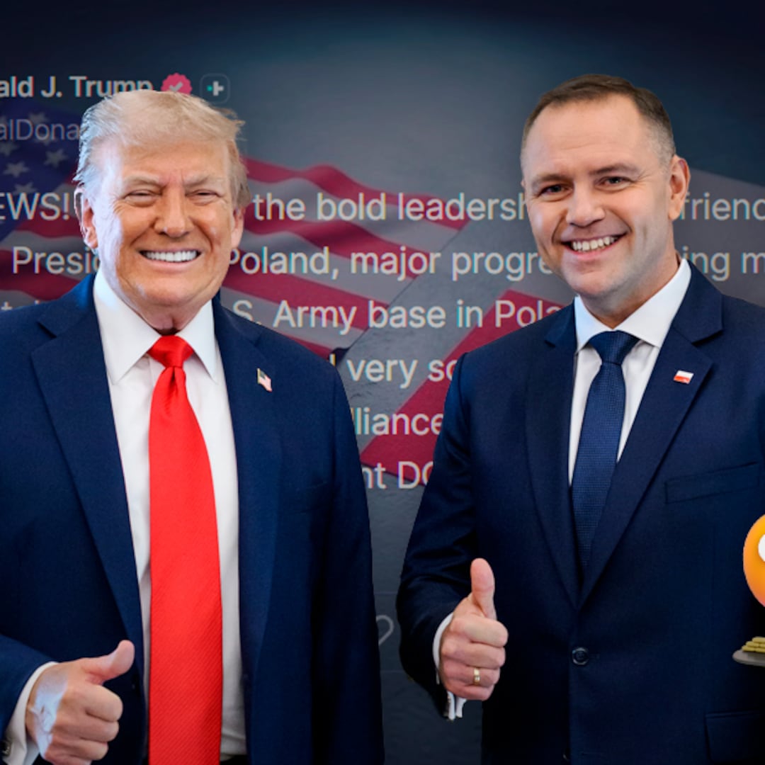 Trump negocia con Karol Nawrocki una posible base militar de Estados Unidos en Polonia