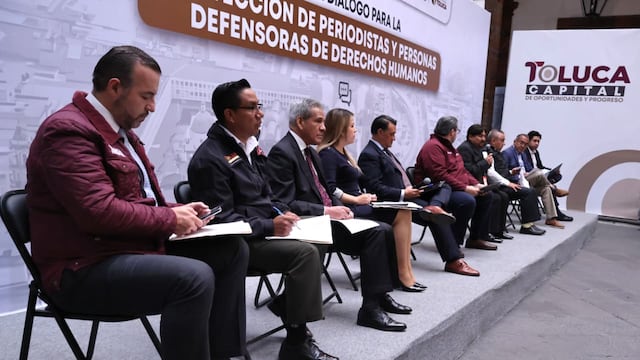 Ricardo Moreno impulsa diálogo con comunicadores para fortalecer la seguridad periodística en Toluca