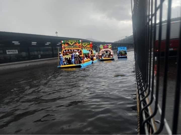 memes inundación Indios Verdes