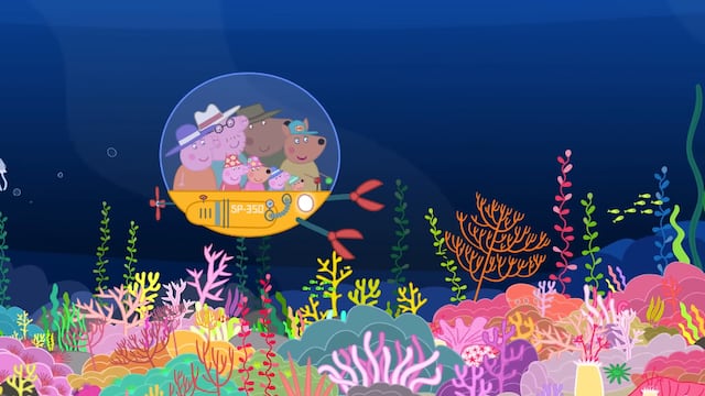 Peppa Pig por el Día Mundial de los Animales Acuáticos