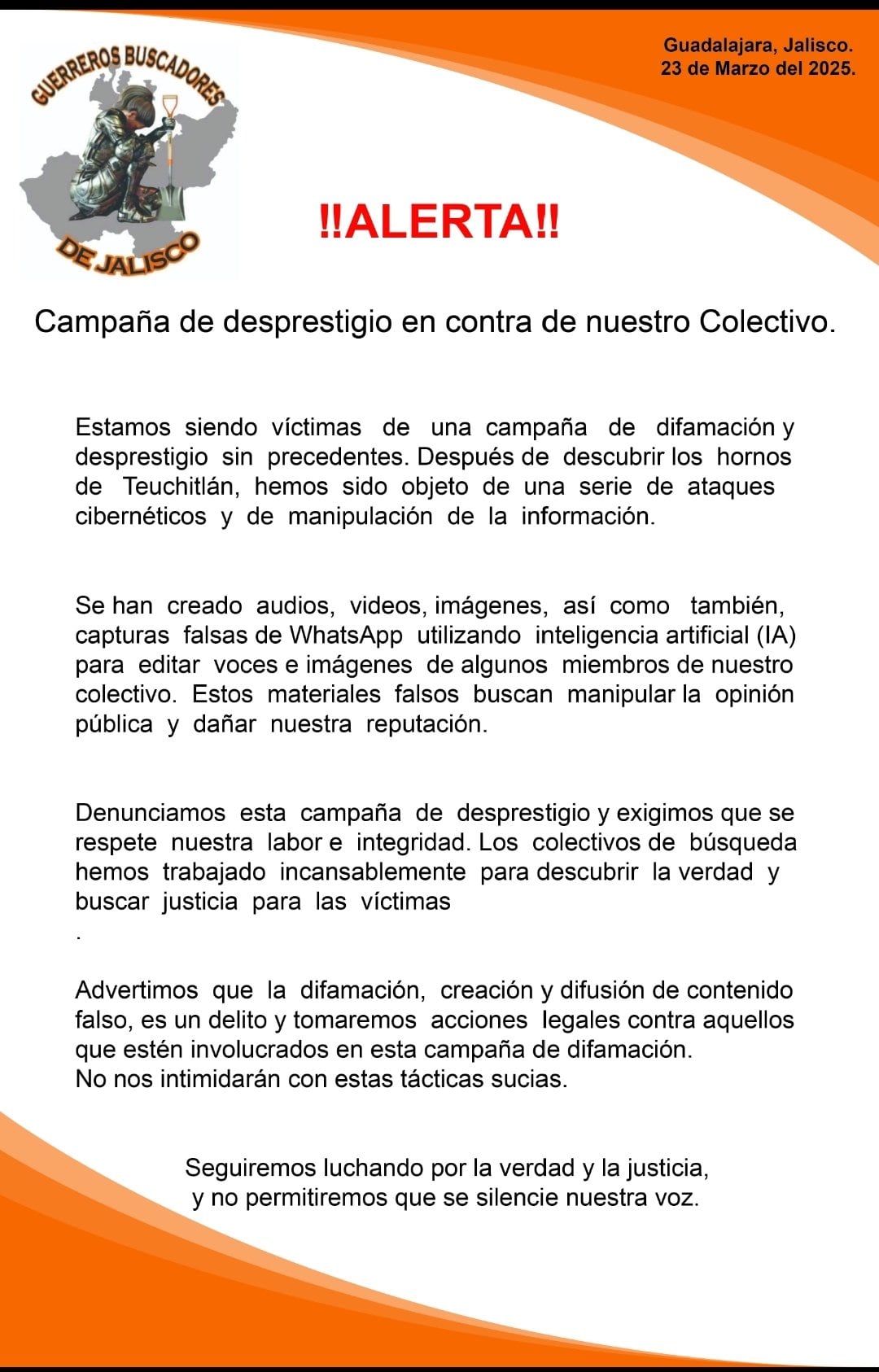 Guerreros Buscadores de Jalisco