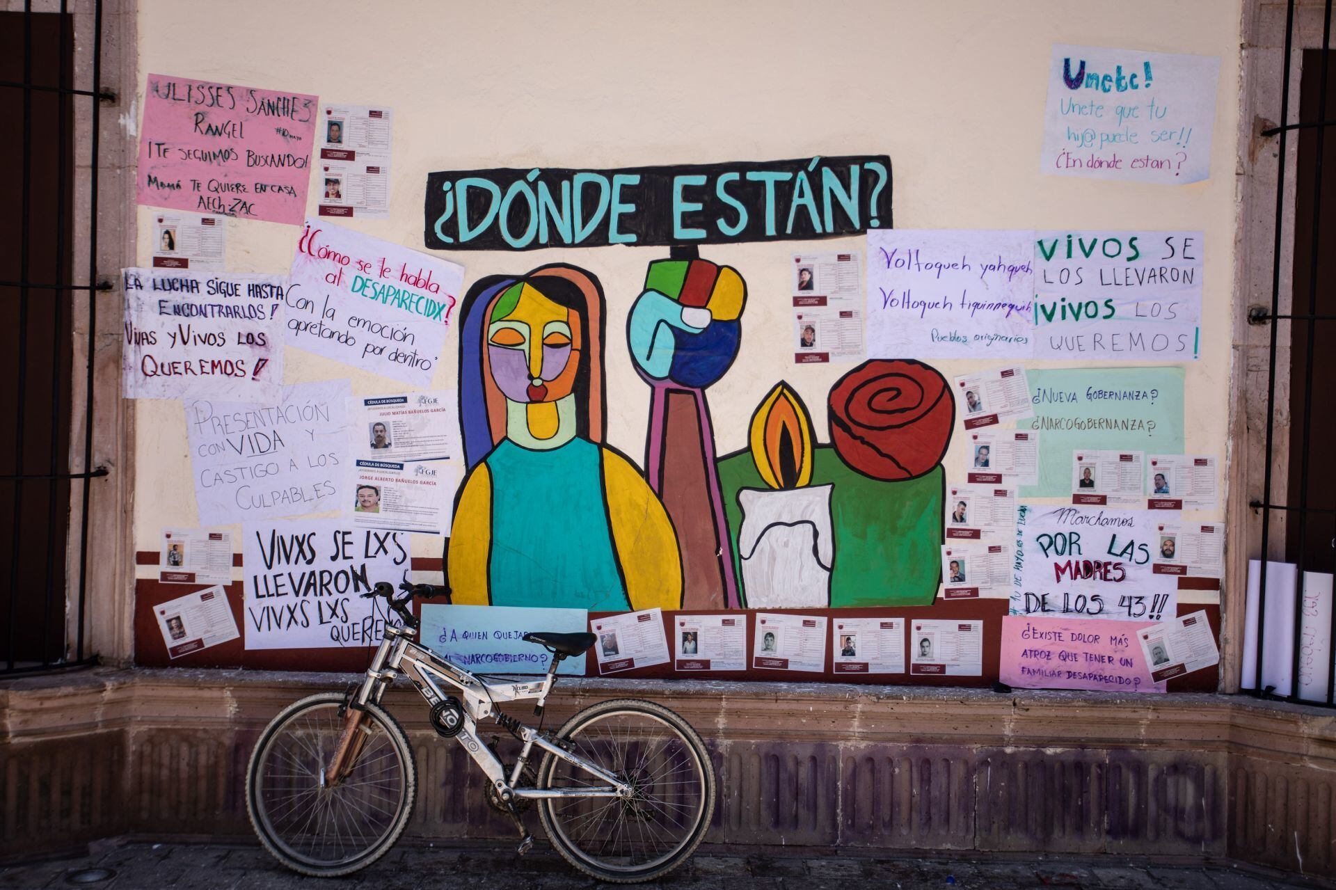 Colectivos de personas desaparecidas, marcharon como parte de la XII Marcha por la Dignidad Nacional
