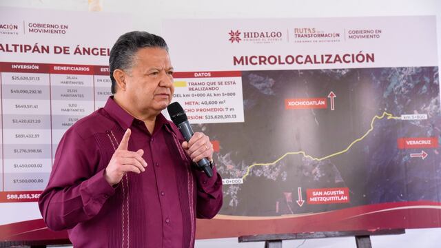 Julio Menchaca anuncia construcción de  presa en Zacualtipán, Hidalgo