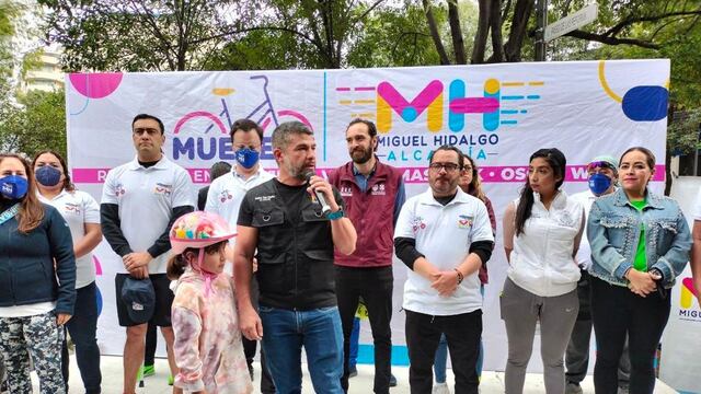 Paseo en Bici en la Miguel Hidalgo