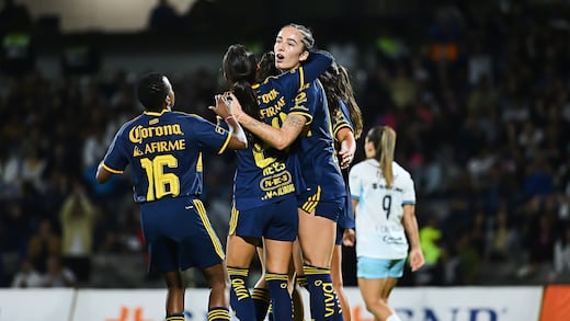 Tigres golea a Pumas y obtiene el liderato del Grupo A de la Liga Femenil BBVA