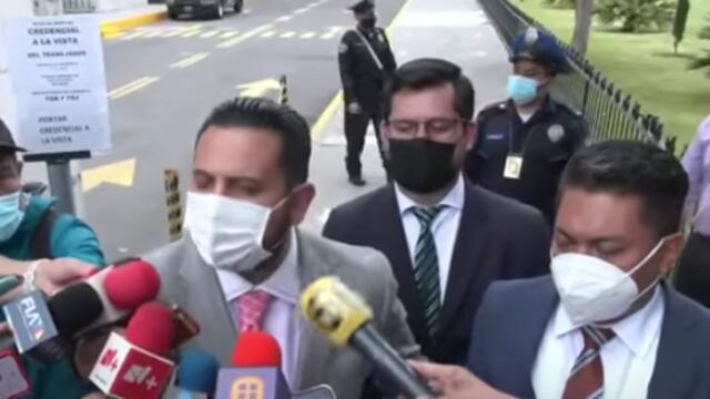 Damián Martínez y Ángel Hernández, abogados Jesús Hernández