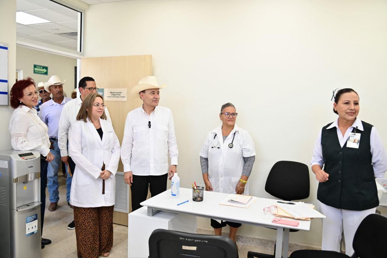 Alfonso Durazo y Claudia Sheinbaum garantizan salud gratuita y de calidad