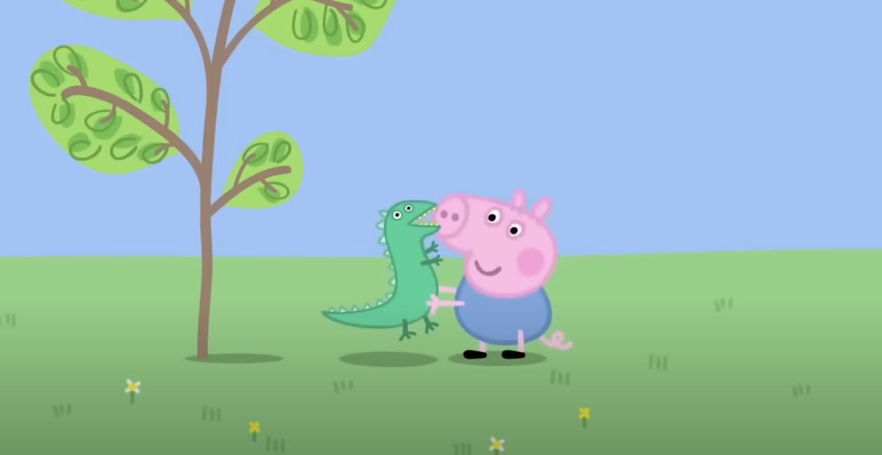 George y su dinosaurio