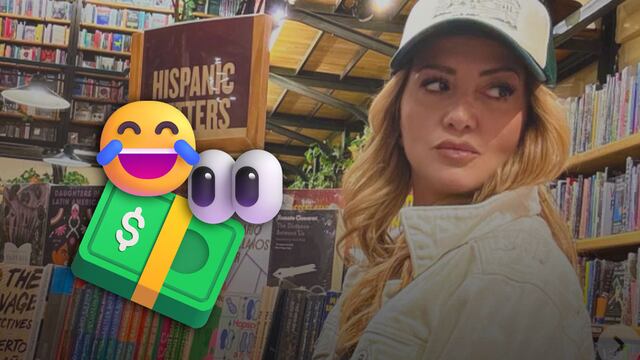 Andrea Legarreta anda leyendo de economía