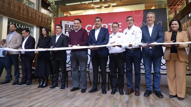 Sergio Salomón inaugura El Buen Fin 2024 en Puebla