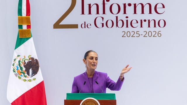 Claudia Sheinbaum Pardo, Presidenta de México, ofreció su Segundo Informe de Gobierno en Palacio Nacional