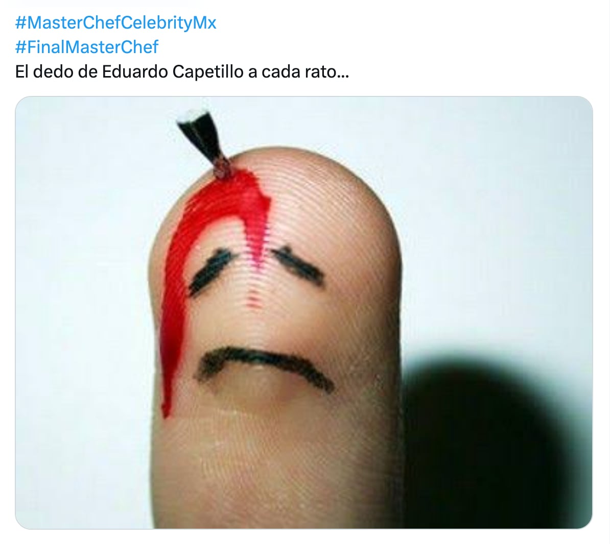 Meme de la final de MasterChef Celebrity 2023