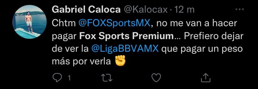 Fox Sports Premium.
