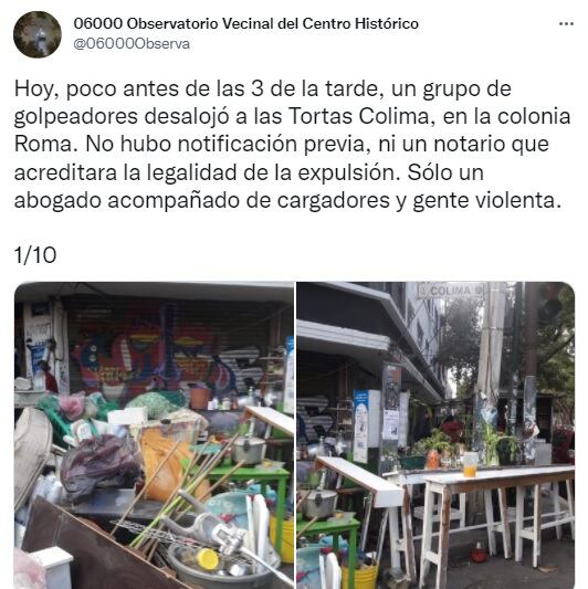 Desalojan tortería Colima