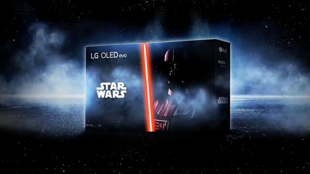 LG OLED inspirado en Darth Vader