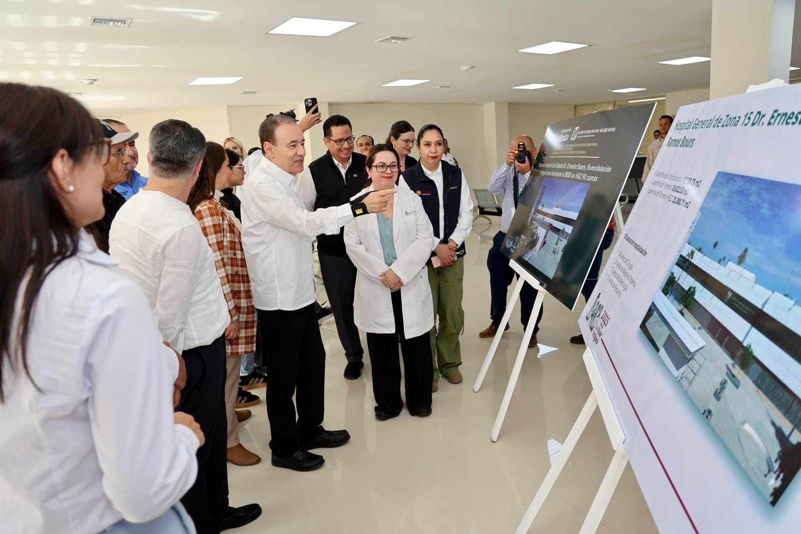 Inversión histórica en hospitales de Sonora: Durazo y Sheinbaum fortalecen la salud