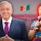 AMLO confirma izamiento de Bandera Nacional en el Zócalo durante marcha de la Marea Rosa