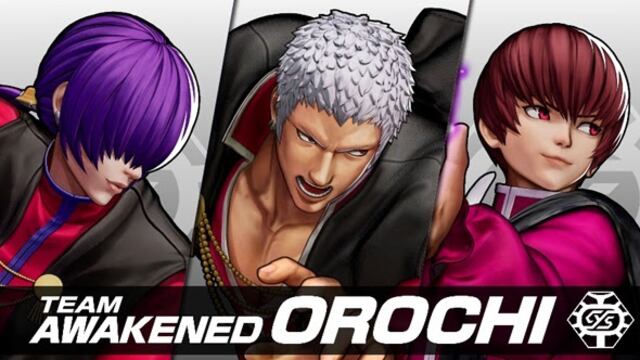 Team Awakened Orochi en The King of Fighters XV