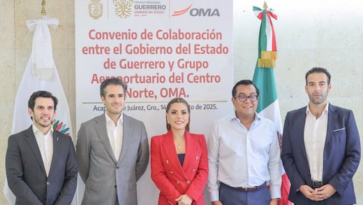 Evelyn Salgado acuerda con OMA modernizar aeropuertos de Acapulco y Zihuatanejo para impulsar conectividad aérea