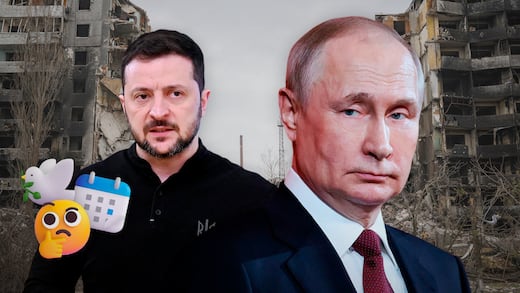 Zelensky cree que Putin podría poner fin a la guerra en 2026