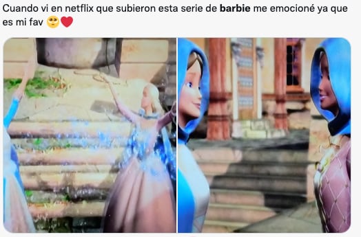 Memes de las películas de Barbie en Netflix