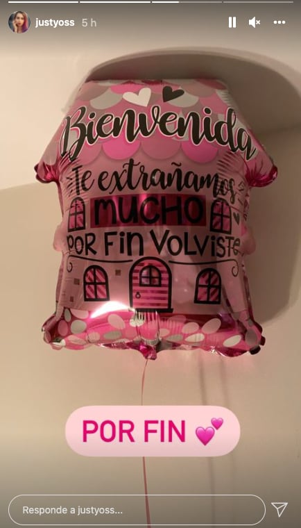 Recibimiento de YosStop en su casa