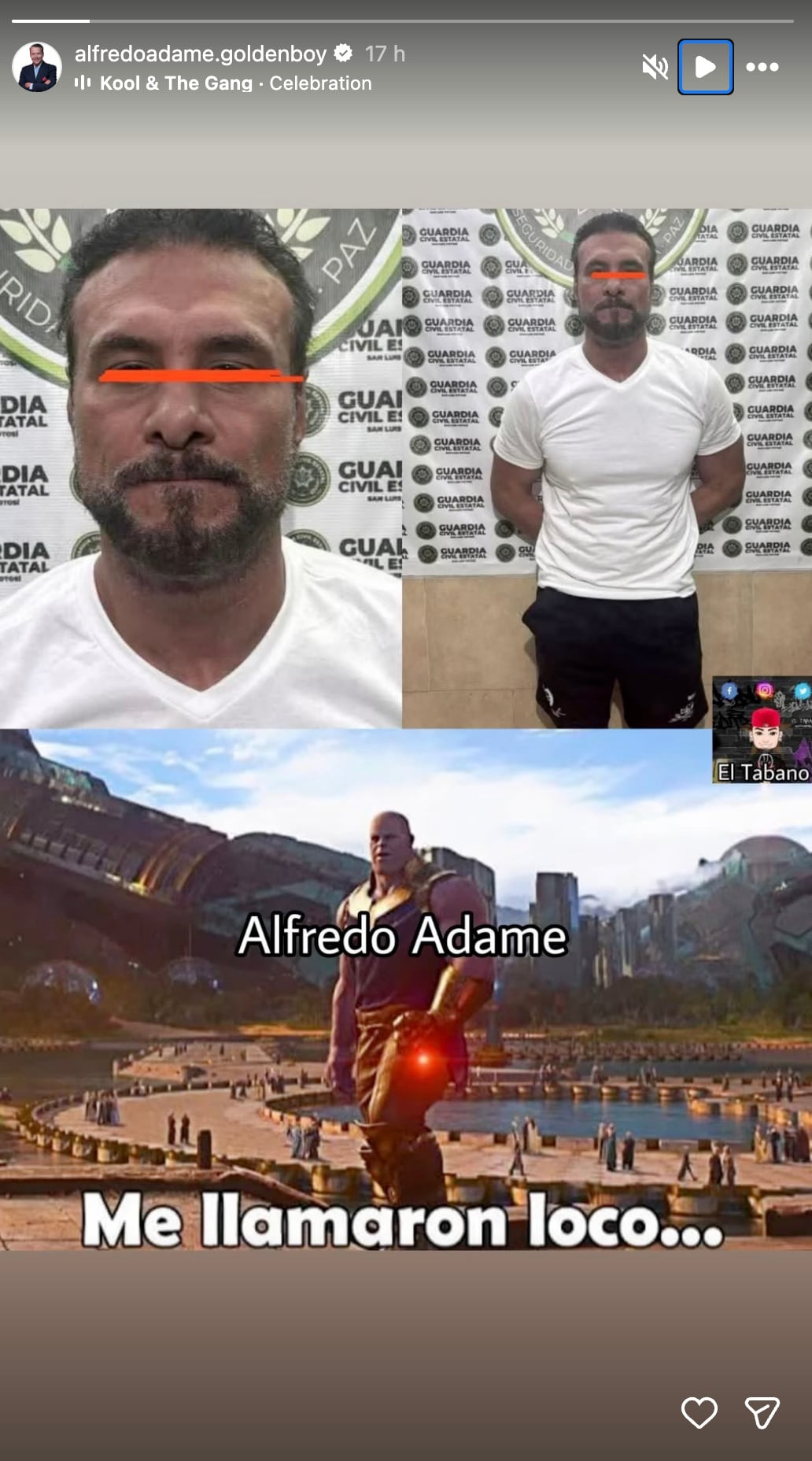 Alfredo Adame se burla de Alberto del Río