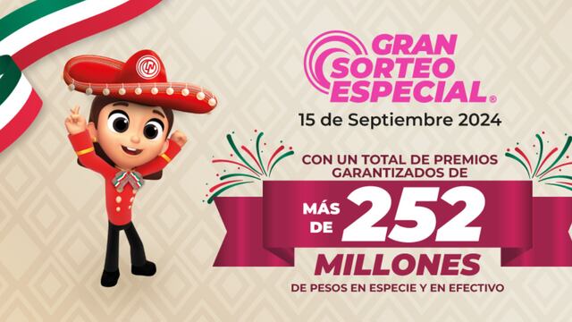 Lotería Nacional: Gran Sorteo Especial del 15 de septiembre de 2024