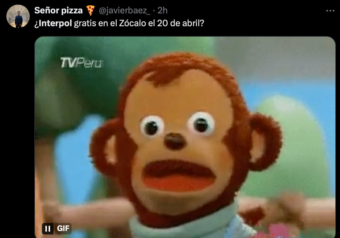 Los memes de Interpol en el Zócalo de la CDMX nos dejan incrédulos porque no es broma