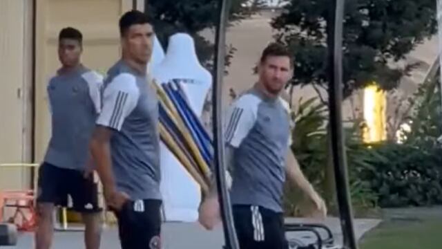 Luis Suárez y Lionel Messi