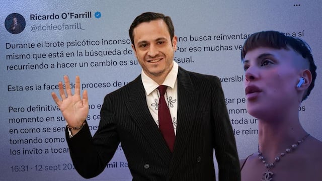 Ricardo O'Farrill defiende a Gala Montes ante críticas por su nuevo look