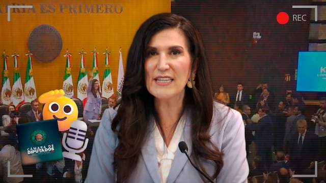Kenia López Rabadán rinde informe como presidenta de la Cámara de Diputados