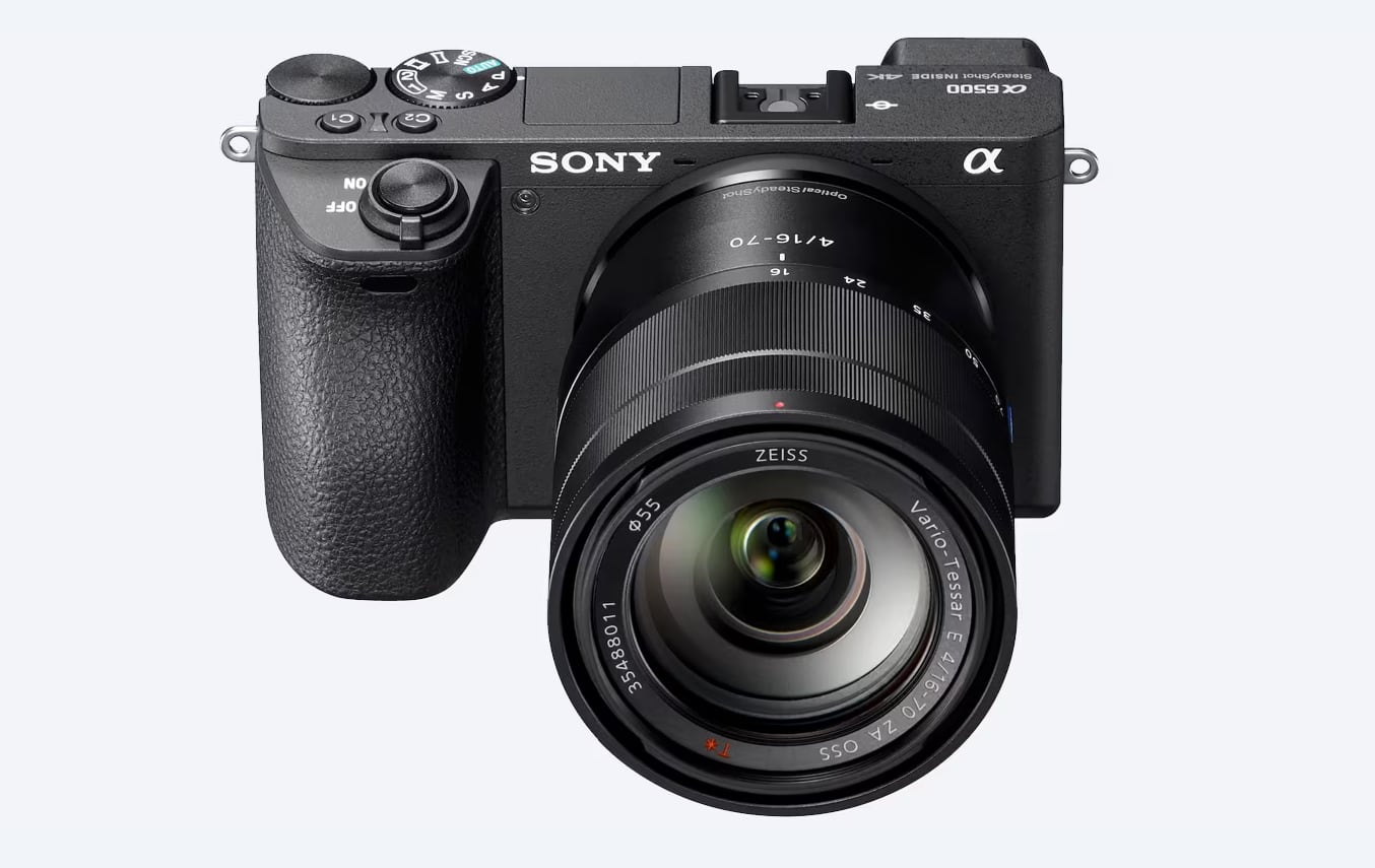 Cámara Sony A6500 que perdió Inna Afinogenova