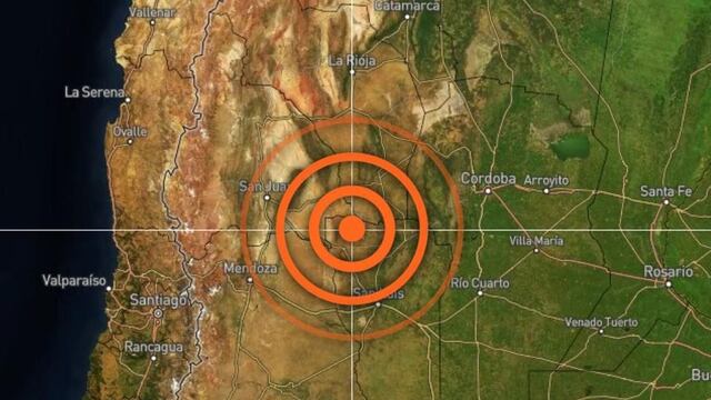 Sismo en Argentina hoy sábado 21 de septiembre