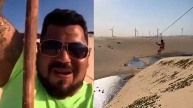 Turista grabó su propia muerte