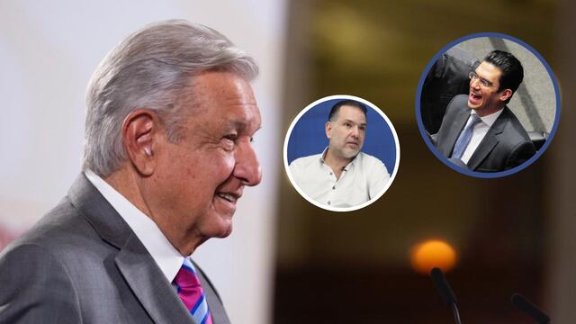AMLO, Christian Von, Jorge Romero